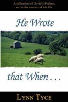 He Wrote That When.. 193250365X Book Cover