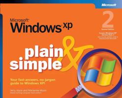 Microsoft® Windows® XP Plain & Simple 073561525X Book Cover