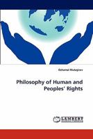 Philosophy of Human and Peoples' Rights 384431444X Book Cover