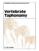 Vertebrate Taphonomy 0521458404 Book Cover