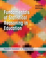 Fundamentals of Statistical Reasoning in Education 0470084065 Book Cover