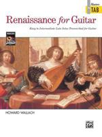 Renaissance for Guitar: Masters in TAB 0739026186 Book Cover