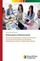 Educação e Democracia 6139630916 Book Cover