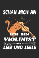 Ich bin Violinist mit Leib und Seele: Kalenderbuch 2020 handliches A5 Motiv auf 112 Seiten mit  für Musikfans (German Edition) 1656785994 Book Cover