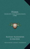 Hama: Gedichte Und Erzählungen 1022778269 Book Cover