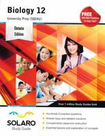 Biology 12, University Prep (SBI4U) SOLARO Study Guide 1770444645 Book Cover