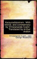 Karpuradi Stotra 1116772647 Book Cover
