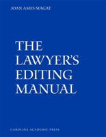The Lawyer's Editing Manual 1594605386 Book Cover