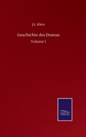 Geschichte Des Dramas 117879105X Book Cover
