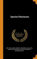 Species Plantarum 1015578578 Book Cover