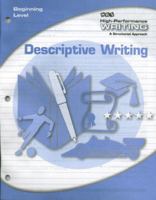 High-Performance Writing Beginning Level, Descriptive Writing 007600435X Book Cover