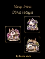 Floral Cottages Cross Stitch Patterns Easy Full Sized 3 Different Patterns Needlepoint B0F6D9CL1P Book Cover