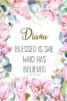 Ann: Blessed Is She Who Has Believed -Luke 1:45(asv): Personalized Christian Notebook for Women 1799230147 Book Cover