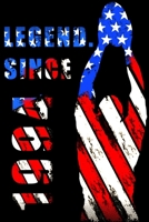 Legend since 1994 notebook - 26th Birthday Gift for American Football loveres, players and fans: Football Coach Notebook gift - FlagfootballRugbyplaybook notes 165467592X Book Cover