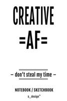 Notizbuch / Skizzenbuch f�r Architekten, Designer, Kunst / Design / Architektur Studenten: [120 Seiten weisses blanko Skizzen-Papier] 1673564305 Book Cover