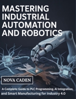 Mastering Industrial Automation and Robotics: A Complete Guide to PLC Programming, AI Integration, and Smart Manufacturing for Industry 4.0 B0FNMX9RLK Book Cover