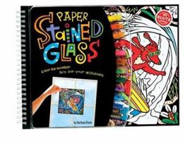Paper Stained Glass: Color-By-Number Art for Your Windows (Klutz) 1570548110 Book Cover