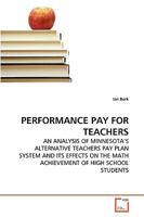 Performance Pay for Teachers 363926858X Book Cover