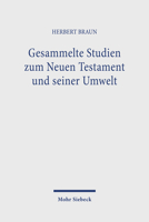 Gesammelte Studien Zum Neuen Testament Und Seiner Umwelt 3161322622 Book Cover