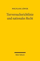 Tierversuchsrichtlinie Und Nationales Recht 3161519671 Book Cover