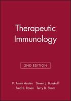 Therapeutic Immunology 0632043598 Book Cover
