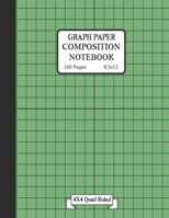 Graph paper composition notebook: Grid Paper Composition Notebook with beautiful colored cover pages-(KIDS, GIRLS, BOYS, STUDENT)- Quad Ruled(4x4) 100 Sheets (Large, 8.5 x 11) 1708187057 Book Cover