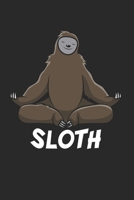 Faultier Notizbuch: Faultier Notizbuch f�r Liebhaber / Notizheft / Notizblock A5 (6x9in) Dotted Notebook / Punkteraster / 120 gepunktete Seiten 1671466381 Book Cover