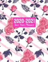 2020-2021 Two Year Planner: Nifty Calendar Year Vision Planner (January 2020 - December 2021) - Monthly and Weekly Schedule Organizer and Journal Art Cover 00023187 1712682105 Book Cover