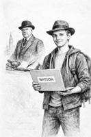 THE CASE OF THE HIDDEN EVIDENCE: Case Files of Dr. Watson and Associates, Book 1 B0GPCCMQNS Book Cover