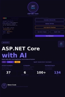 ASP.NET Core with AI: A Complete Beginner's Guide to ASP.NET Core, Modern Web APIs, Cloud Applications, and AI-Powered Systems B0H3F8RGR8 Book Cover