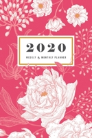 2020 Planner, January 2020-December 2020: Weekly and Monthly Planner + Calendar Views (Medieval Etched Floral Edition) 1671312368 Book Cover