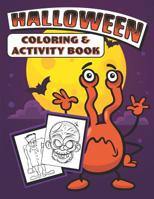 Halloween Coloring & Activity Book 1074029534 Book Cover