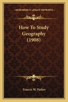 How To Study Geography 1021471348 Book Cover