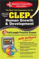 CLEP Human Growth & Development w/ CD (REA) - The Best Test Prep for the CLEP (Test Preps) 0878913424 Book Cover