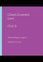 China's Economic Laws: (vol. I) 1453805214 Book Cover
