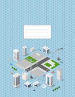 Isometric Graph Notebook - 3D Grid Paper: Large Size 8.5x11 | 110 Pages | Soft Cover Book | For Technical Drawing, Perspective Art, 3D Design, Video Game Modelling 179768552X Book Cover