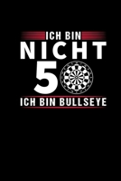 50 Bullseye: Dart Notizbuch Journal a5 - Darts Geschenke Dartspieler Herren 171193528X Book Cover