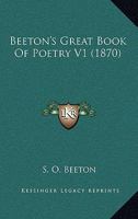 Beeton's Great Book Of Poetry V1 0548809070 Book Cover