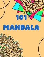 101 Mandala (German Edition) B0DV65GY2T Book Cover