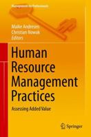 Human Resource Management Practices: Assessing Added Value 3319343858 Book Cover