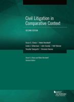 Civil Litigation in Comparative Context 1628102144 Book Cover