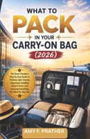 What to Pack in Your Carry-On Bag (2026): The Smart Traveler's Step-by-Step Guide to Packing Light, Staying Organized, Avoiding Airport Stress, and Carrying Everything You Need for Any Trip B0H231D9KW Book Cover