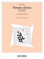 Nessun Dorma (from the opera Turandot): Easy Piano Sheet Music 0634056905 Book Cover