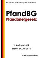 Pfandbriefgesetz (PfandBG) 1500633259 Book Cover