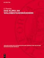 Das Klima an Waldbestandsrändern 3112783905 Book Cover