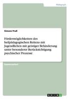 Fordermoglichkeiten Des Heilpadagogischen Reitens Mit Jugendlichen Mit Geistiger Behinderung 3640124197 Book Cover