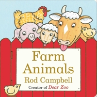 Farm Animals: a pop-up paperback 1481449842 Book Cover