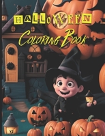 Spooky Delights: A Halloween Coloring Adventure: for Kids Ages 5-10 B0CLR6VYRN Book Cover