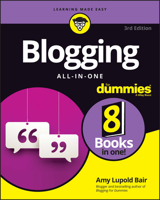 Blogging All-in-One For Dummies 1119989019 Book Cover