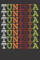Notebook: Tunisia Shirt Tunisian Unisia Retro Dot Grid 6x9 120 Pages 1081742712 Book Cover